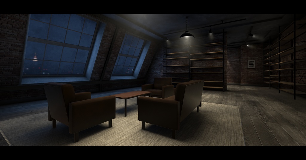 【VRCワールド】摩天街区 –Skyline District–