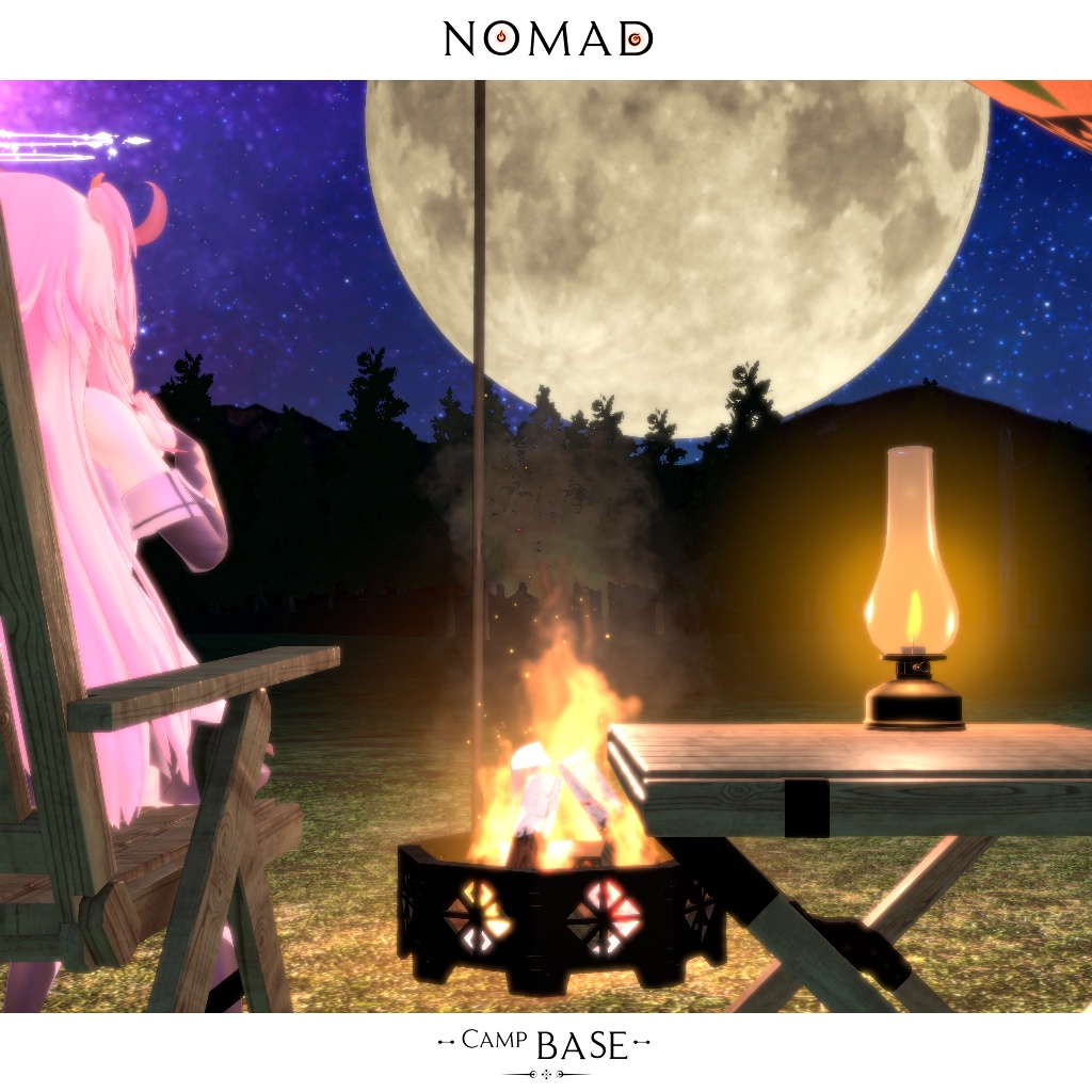 【オリジナル3Dモデル】Nomad Camp Base