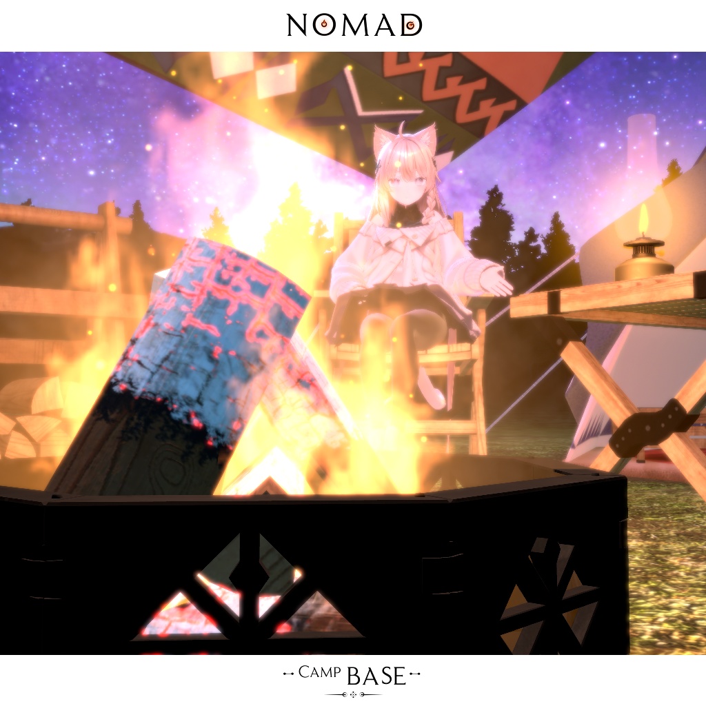 【オリジナル3Dモデル】Nomad Camp Base