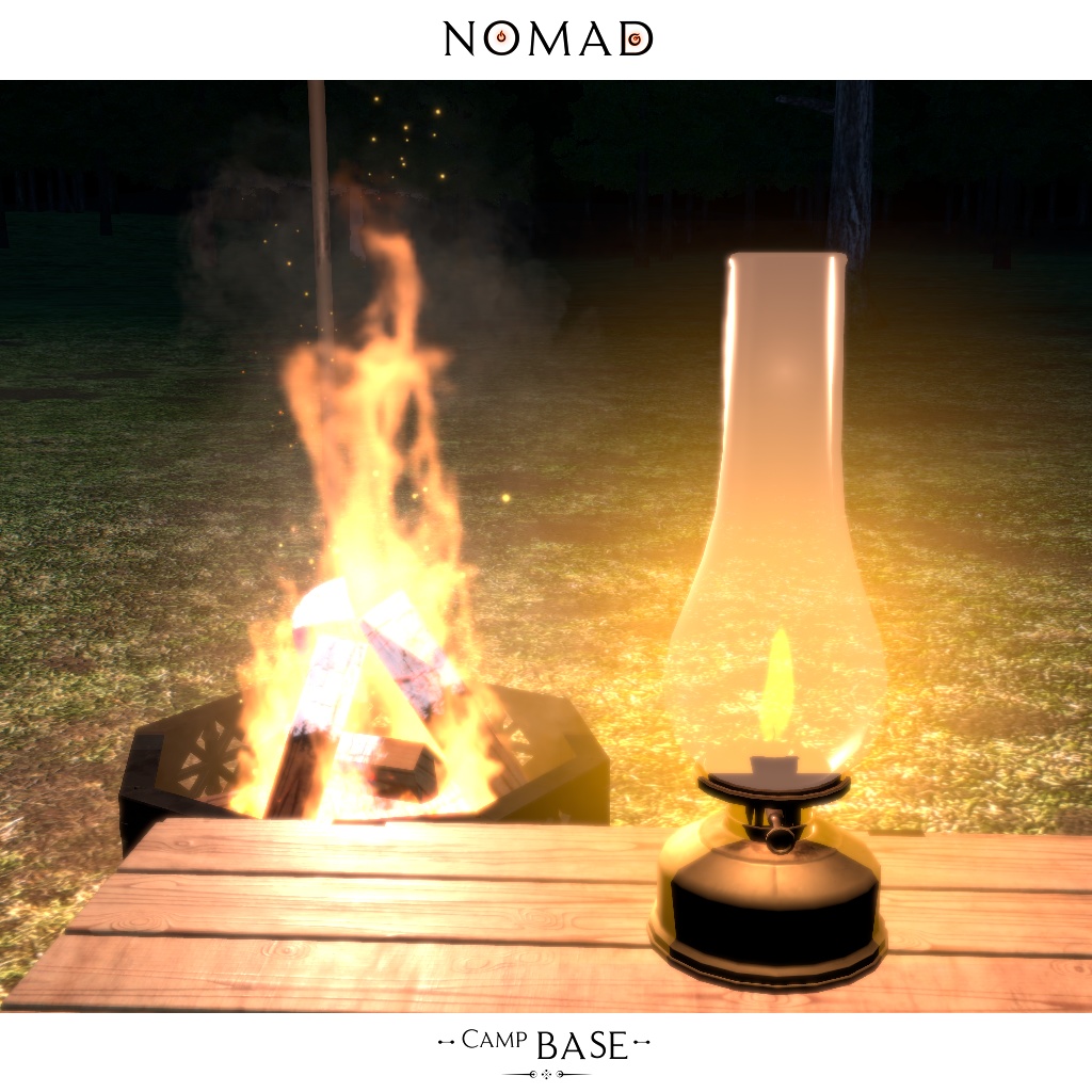 【オリジナル3Dモデル】Nomad Camp Base