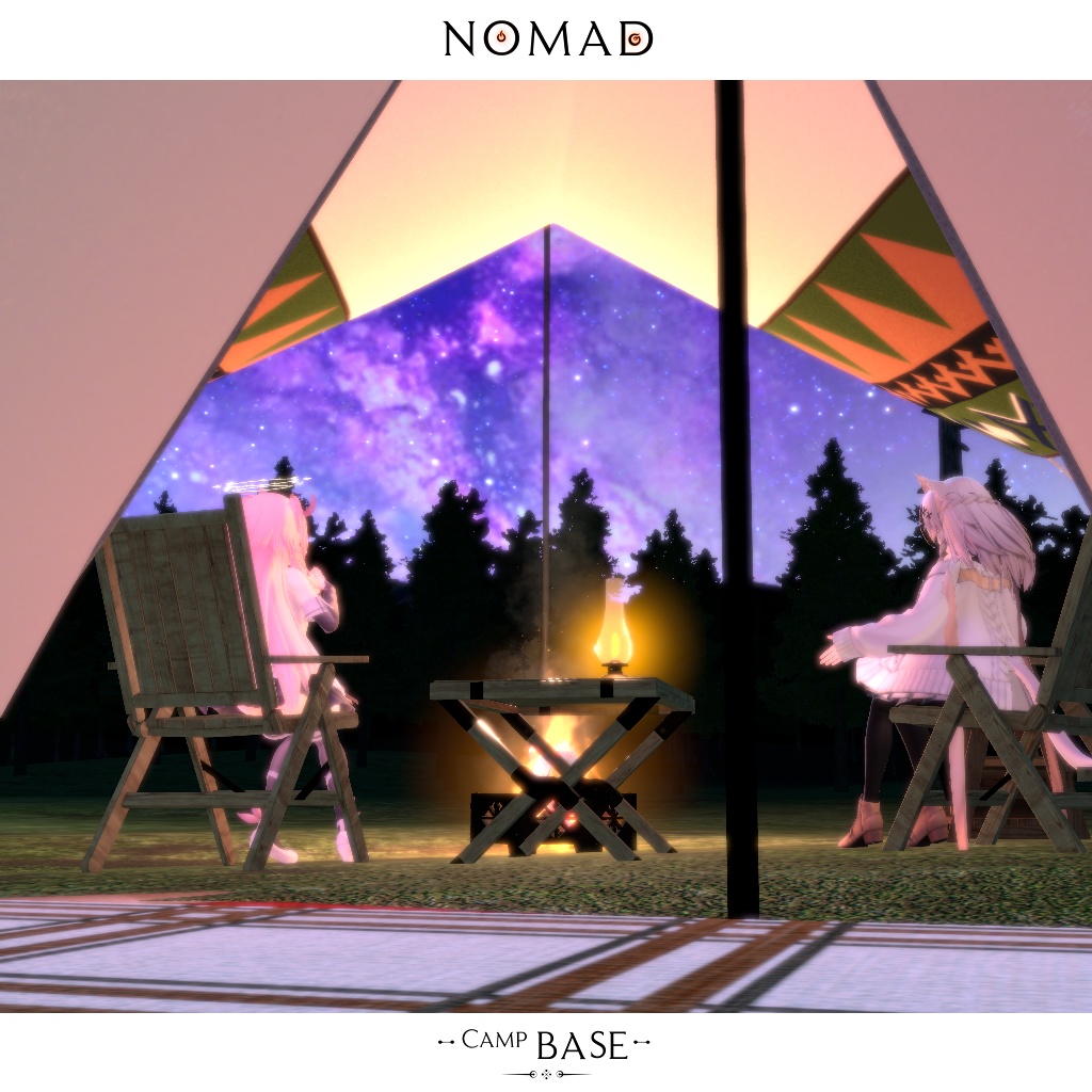【オリジナル3Dモデル】Nomad Camp Base
