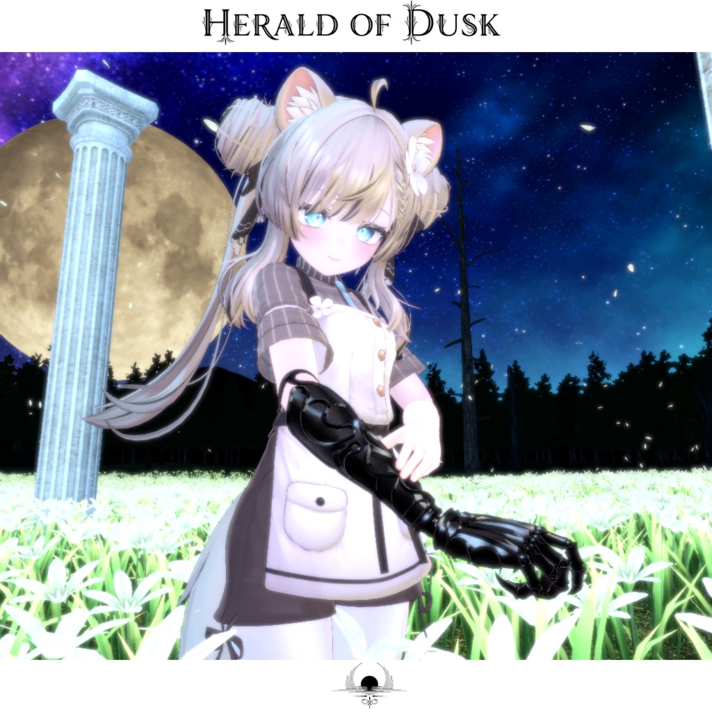 【オリジナル3Dモデル】Herald of Dusk