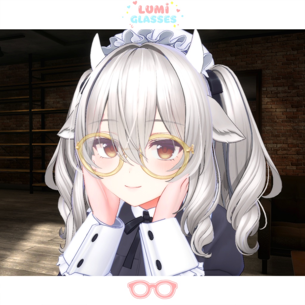 【オリジナル3Dモデル】Lumi GlASSES
