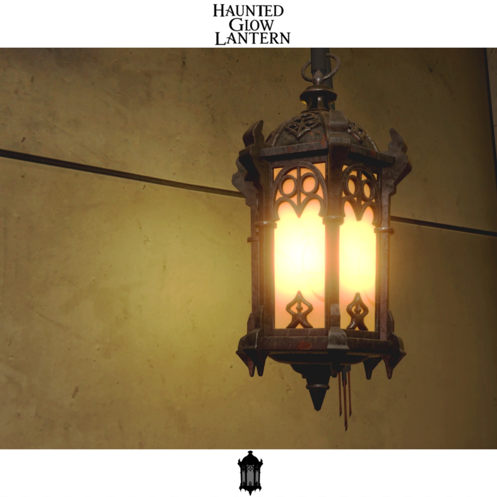 【オリジナル3Dモデル】HAUNTED GLOW LANTERN