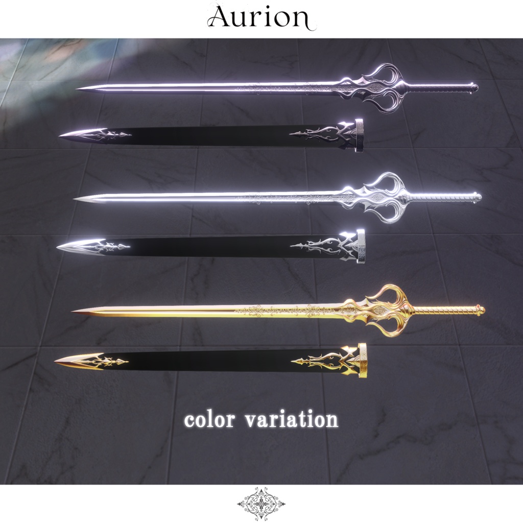 期間限定セール開催中【オリジナルモデル】-Aurion-【抜刀・納刀ギミック付き】
