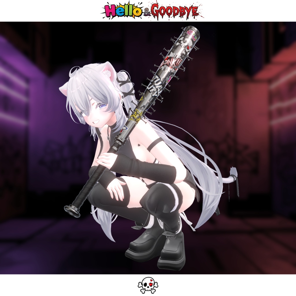 期間限定セール開催中【オリジナル3D釘バット】-Hello&Goodbye-