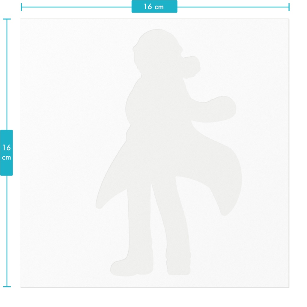 【桐海めかぶ】ステッカーA(160mm/100mm)