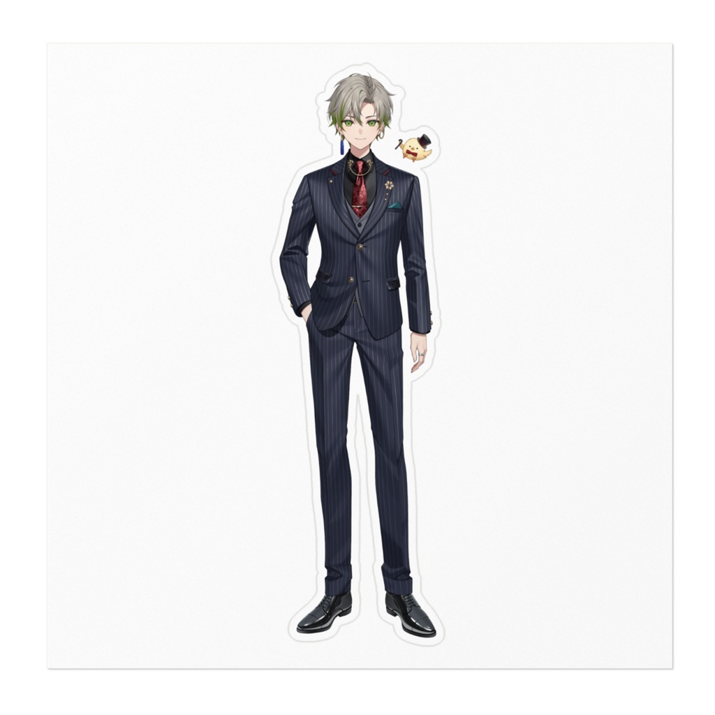 【桐海めかぶ】ステッカーB(160mm/100mm)