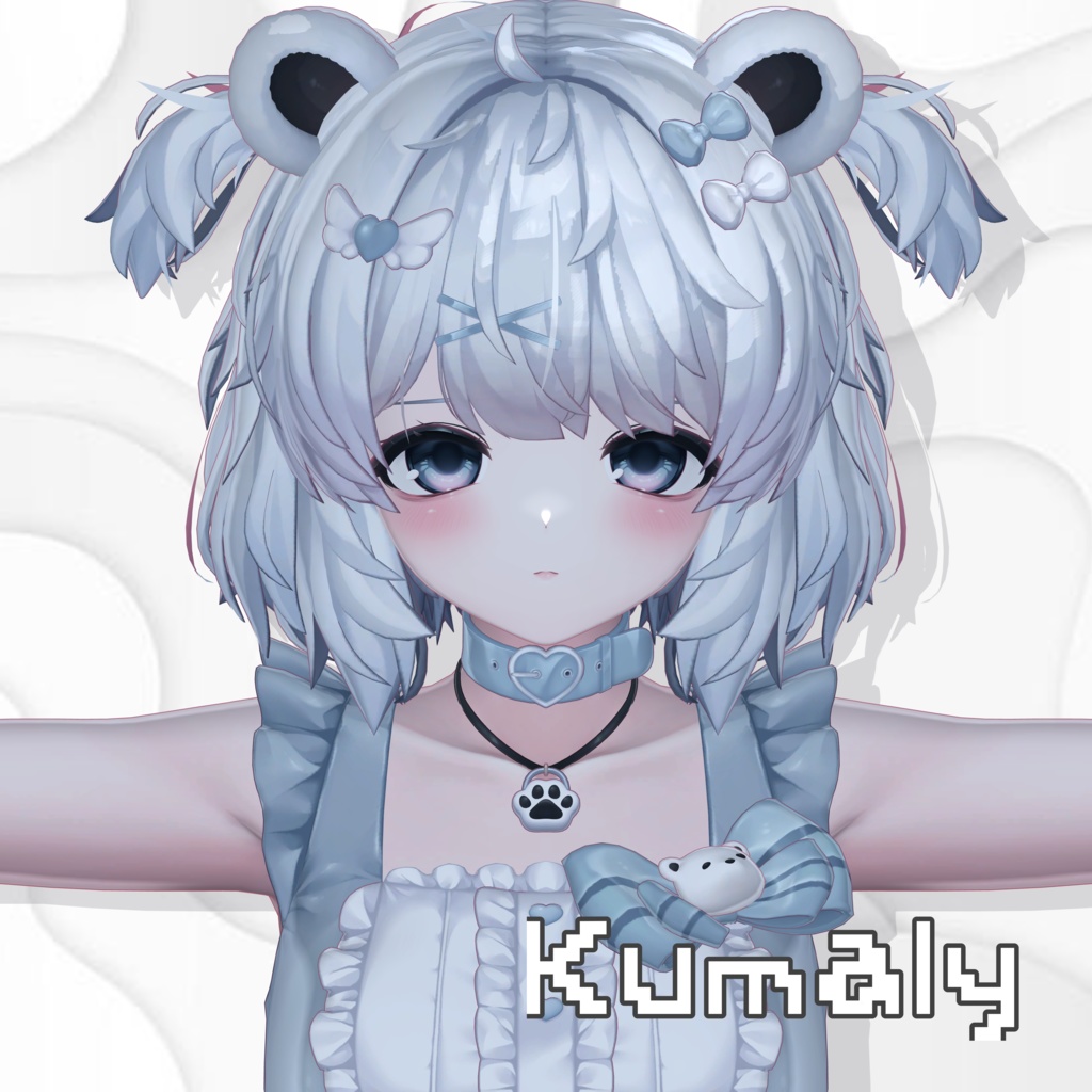 【8アバター対応】鼻のハイライト