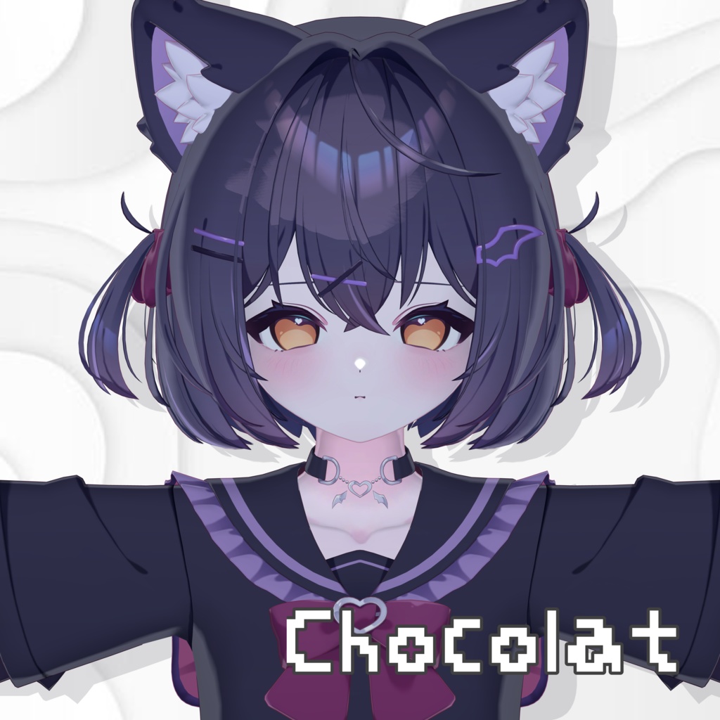 【8アバター対応】鼻のハイライト