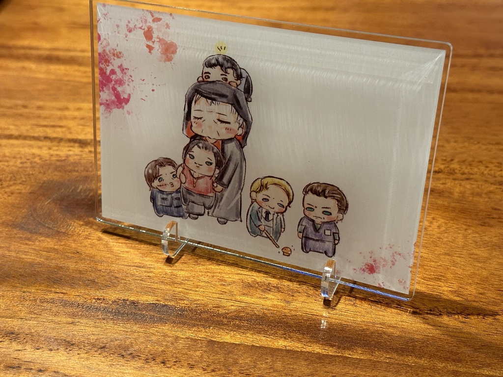ゆるのこ アクリルメモスタンド