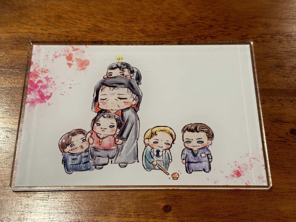 ゆるのこ アクリルメモスタンド