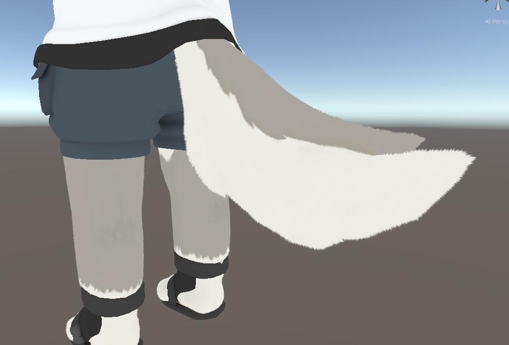 アルフィー用liltoonファーシェーダーマテリアル設定