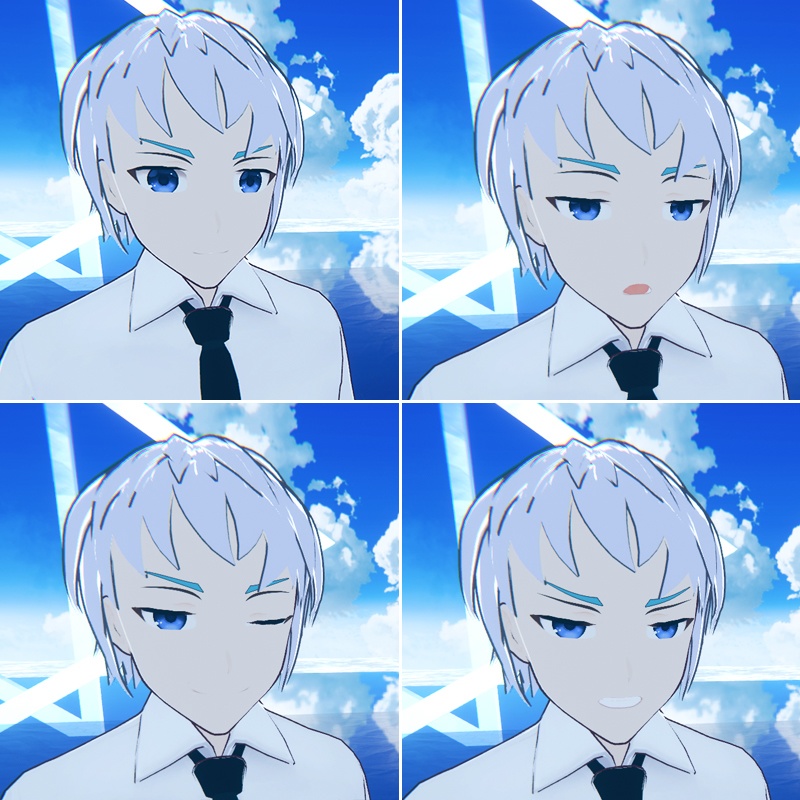 VR向けアバターモデル「KUNV2」【無料】