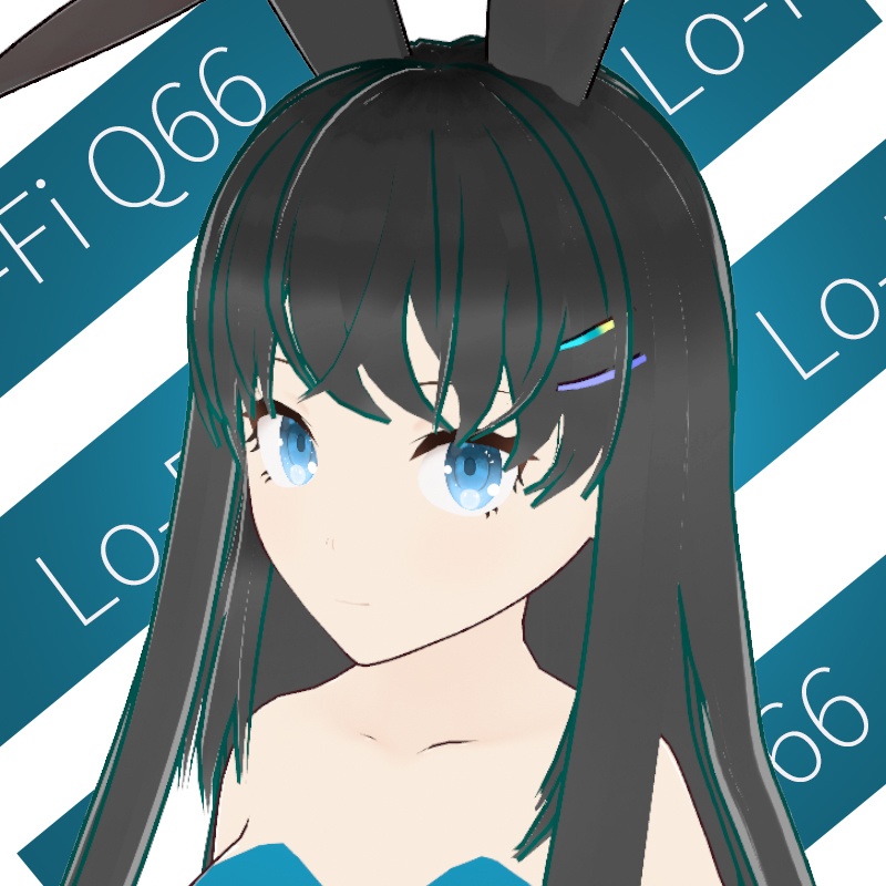 VR向けアバターモデル「Lo-Fi Q66」