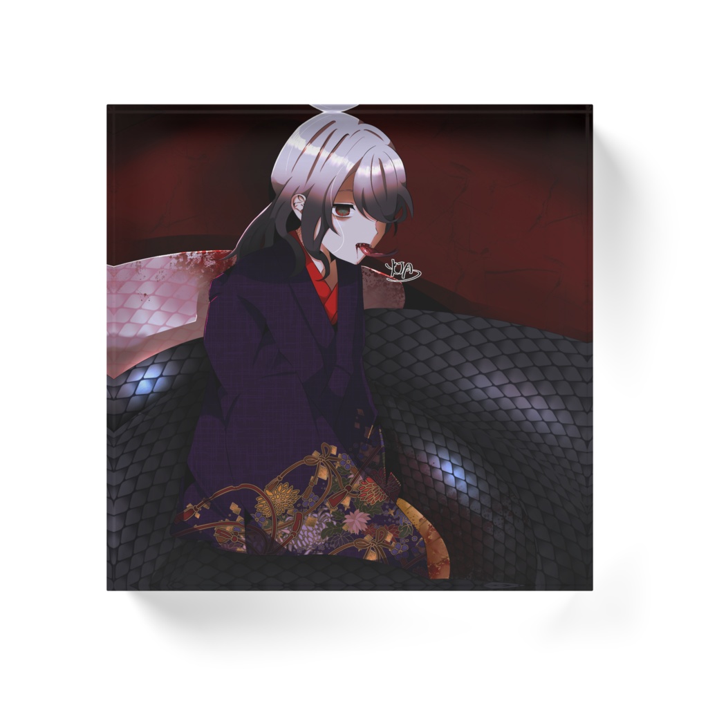 蠱毒ちゃんアクリルブロック