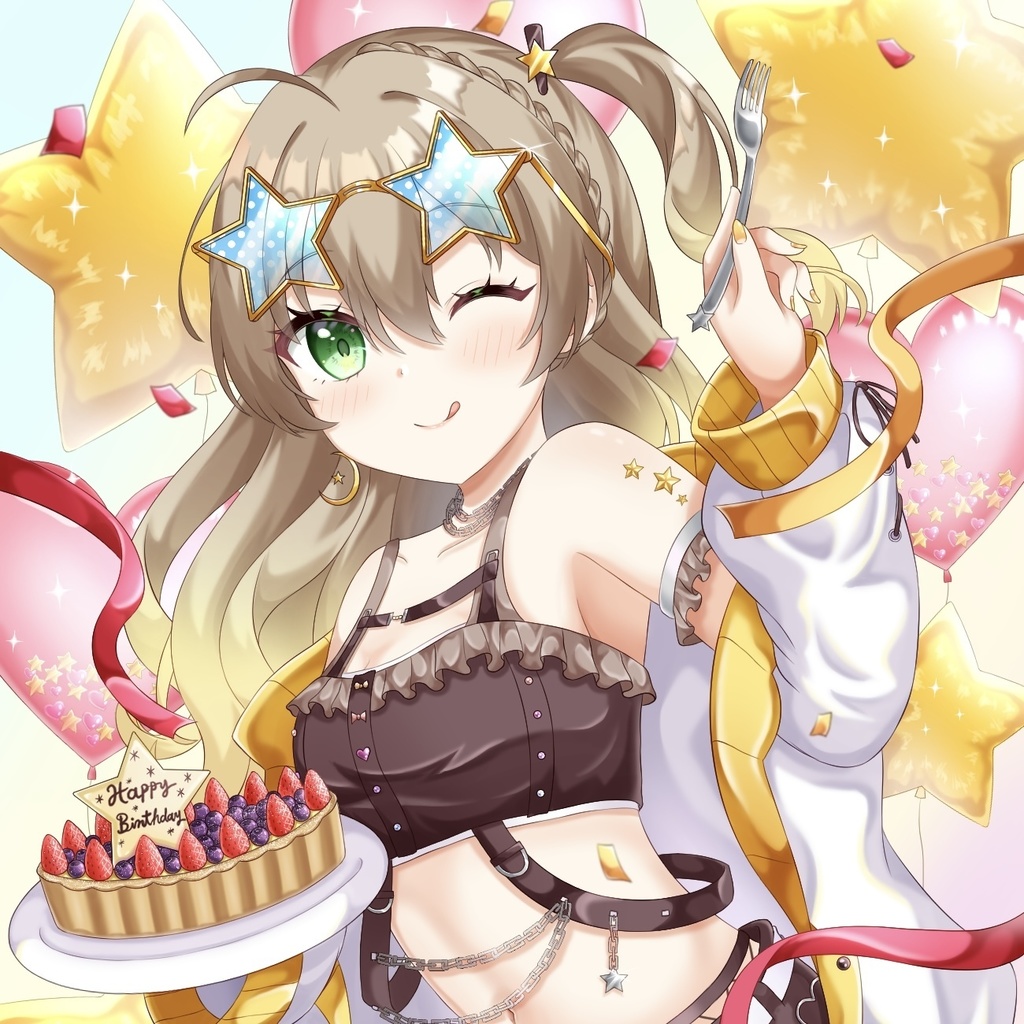 【愛月星桜誕生日記念】アクリルスタンドver.2024