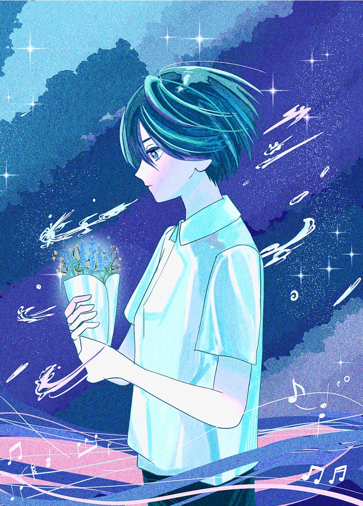 理想は白で、ぼくは鈍 Not White but Dull Color