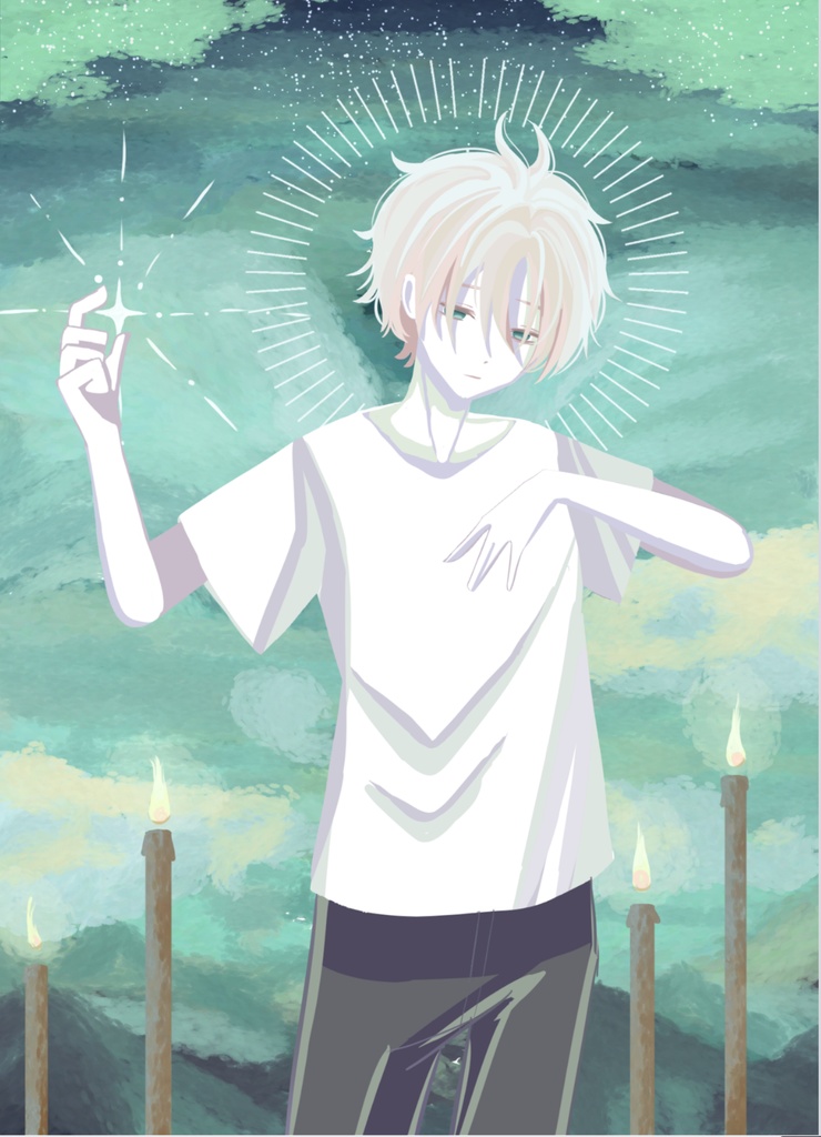 理想は白で、ぼくは鈍 Not White but Dull Color