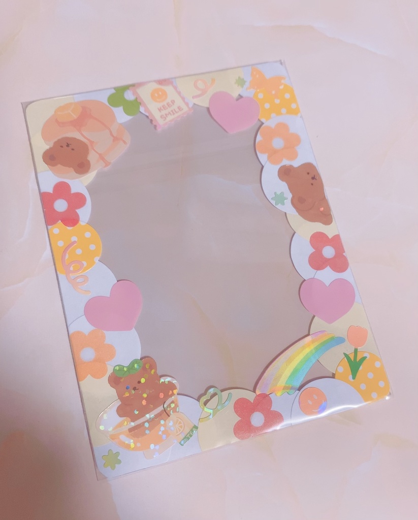 硬質ケースデコ ステッカー B8サイズ