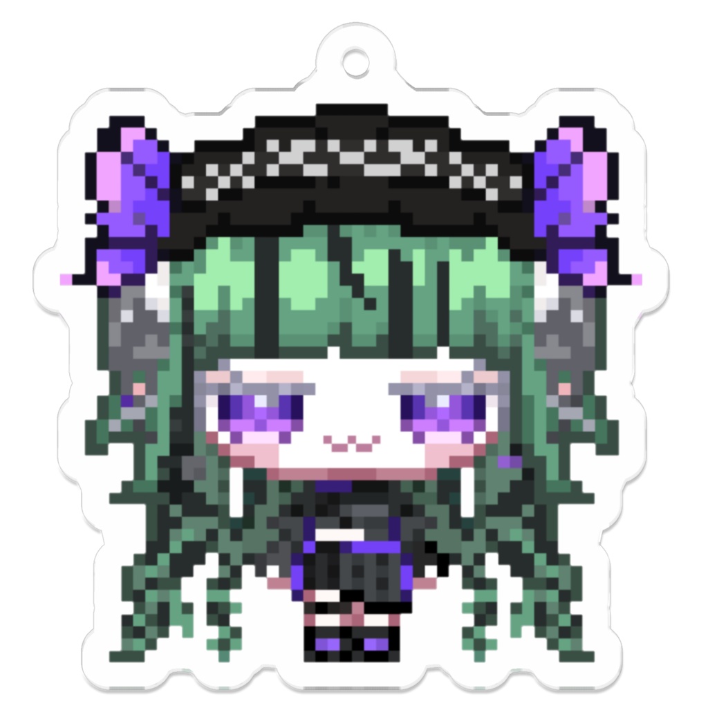 ドット絵ニトちゃんのアクキー