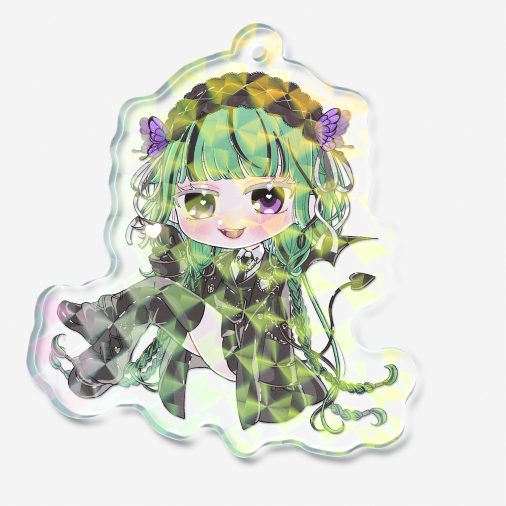 【ハッピーハロウィン!】悪魔的ニトちゃんアクキー