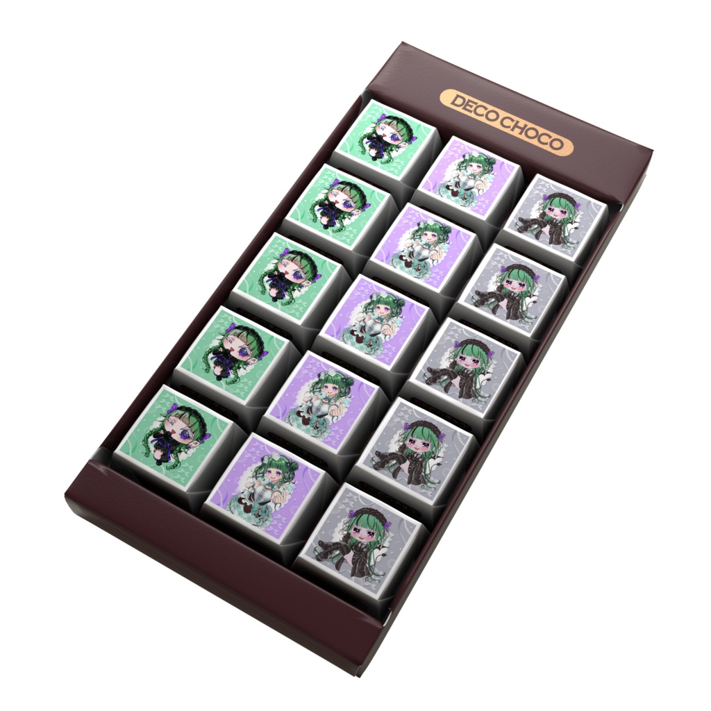 【2月限定!】ニトちゃんからのバレンタインDECOチョコ2026💚