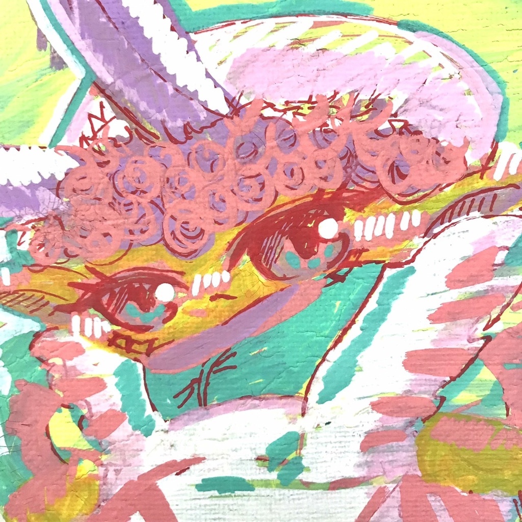 『クロッキー』キャンバスアート