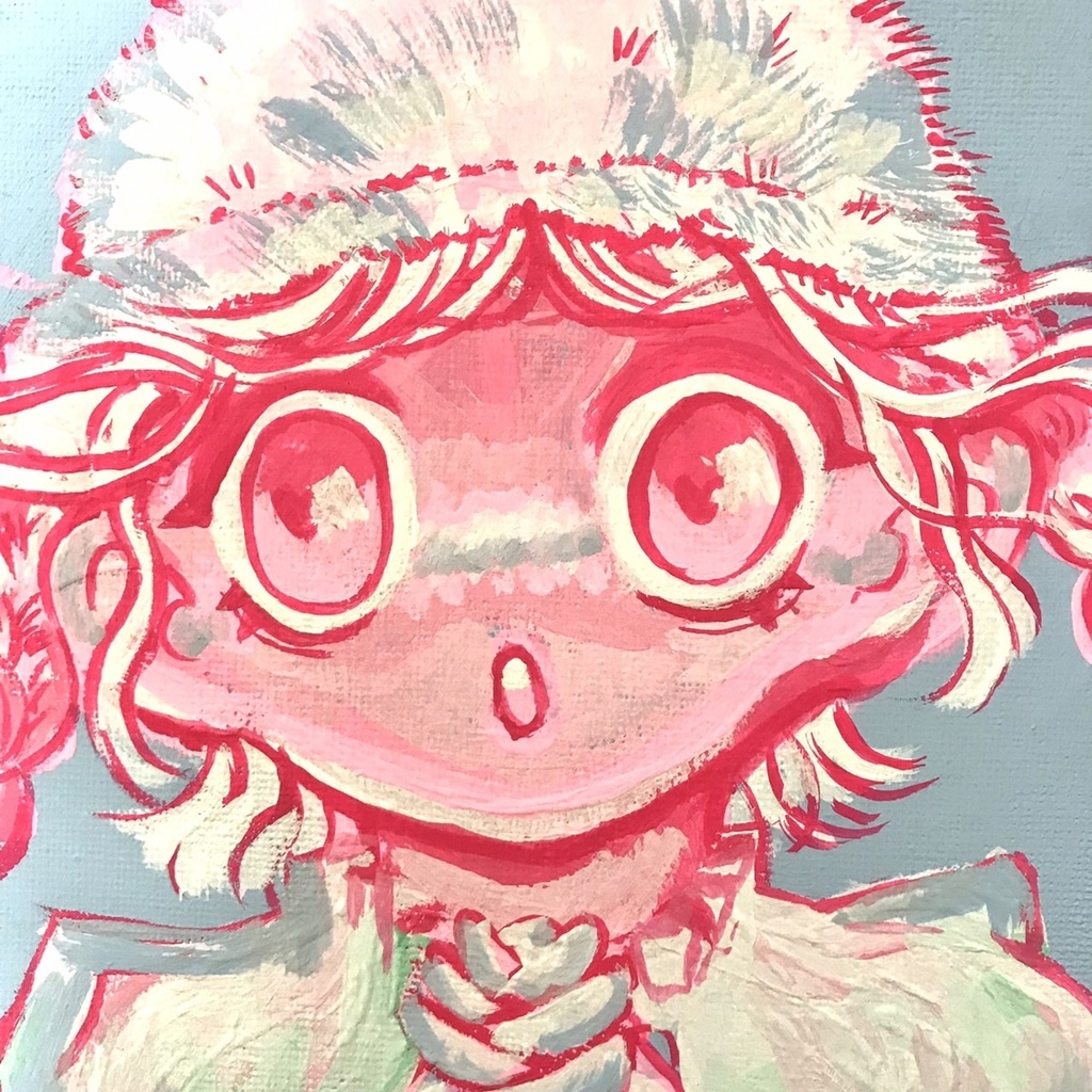 『Pink lady』キャンバスアート