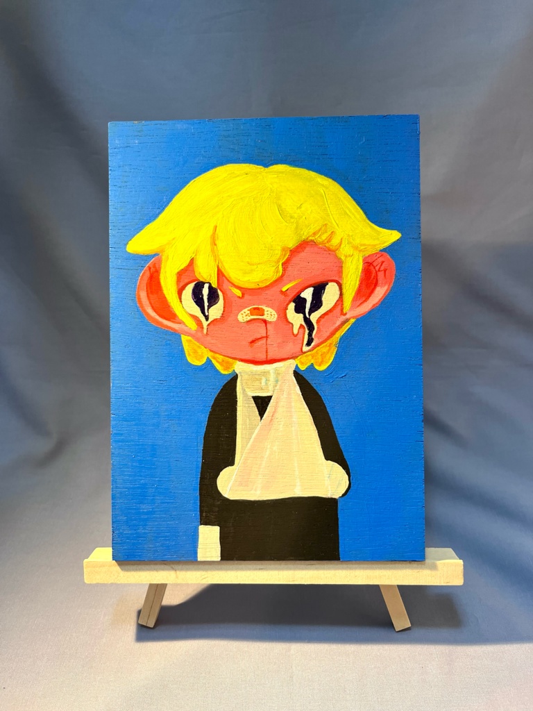 『痛くないから』キャンバスアート