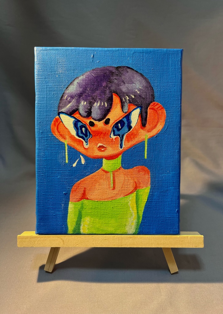 『羞恥心』キャンバスアート