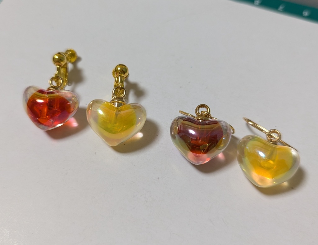 sgoハートアクセサリー❤️💛