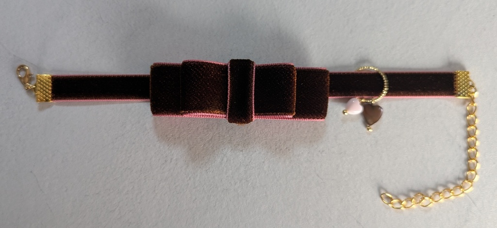 バレンタインリボン🎀ブラウン×ピンク