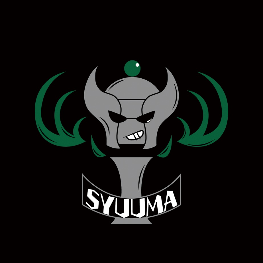 しゅーまロゴ缶バッチ