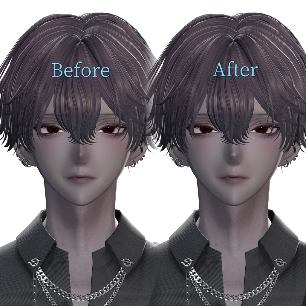 【無料/Free】紗夜専用 鼻筋の幅や目頭切開etcシェイプキー