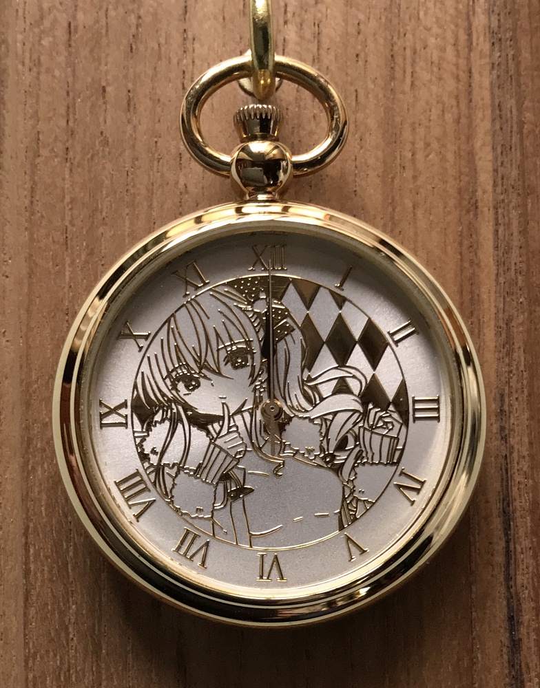 頒布終了 オリジナル懐中時計 冬デザイン Mira 特製box仕様 Crown Times Booth