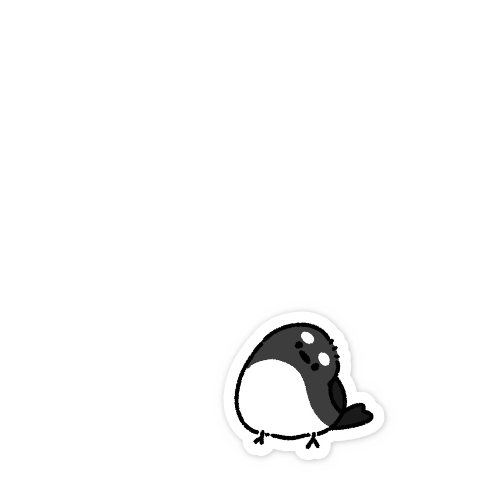 これがうわさのしゃちえながステッカー