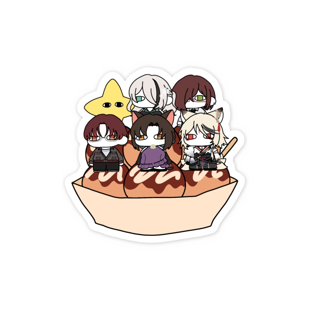 なにともスマホステッカー