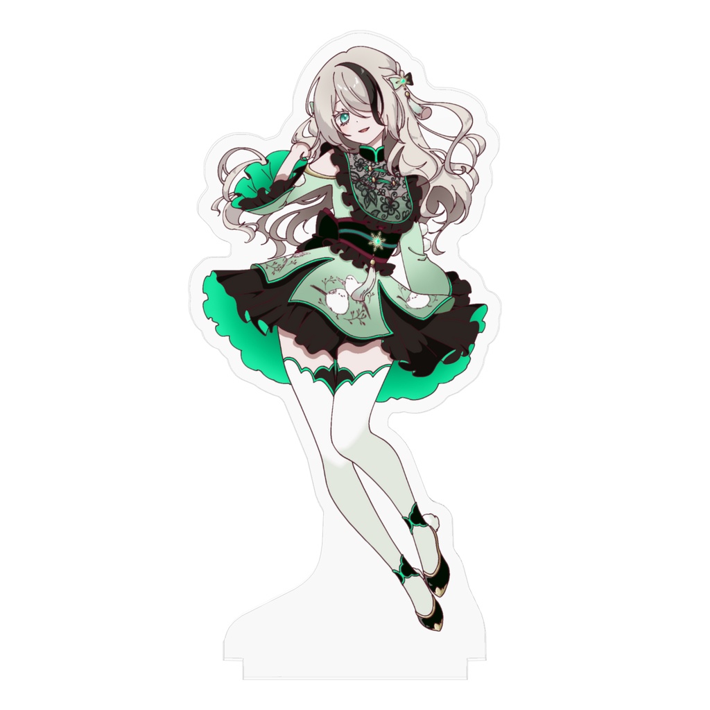 雪梛うたか アクリルフィギュア ~チャイナ服~
