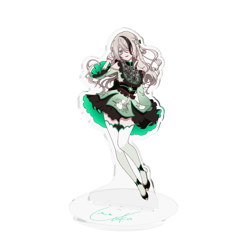 雪梛うたか アクリルフィギュア ~チャイナ服~