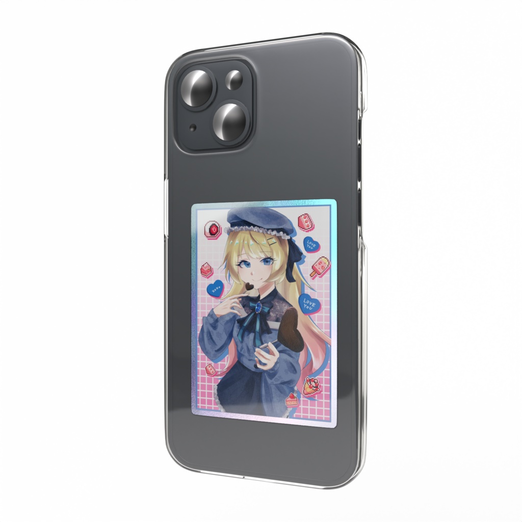 VALENTINE DAY 【オーロラスマホステッカー】