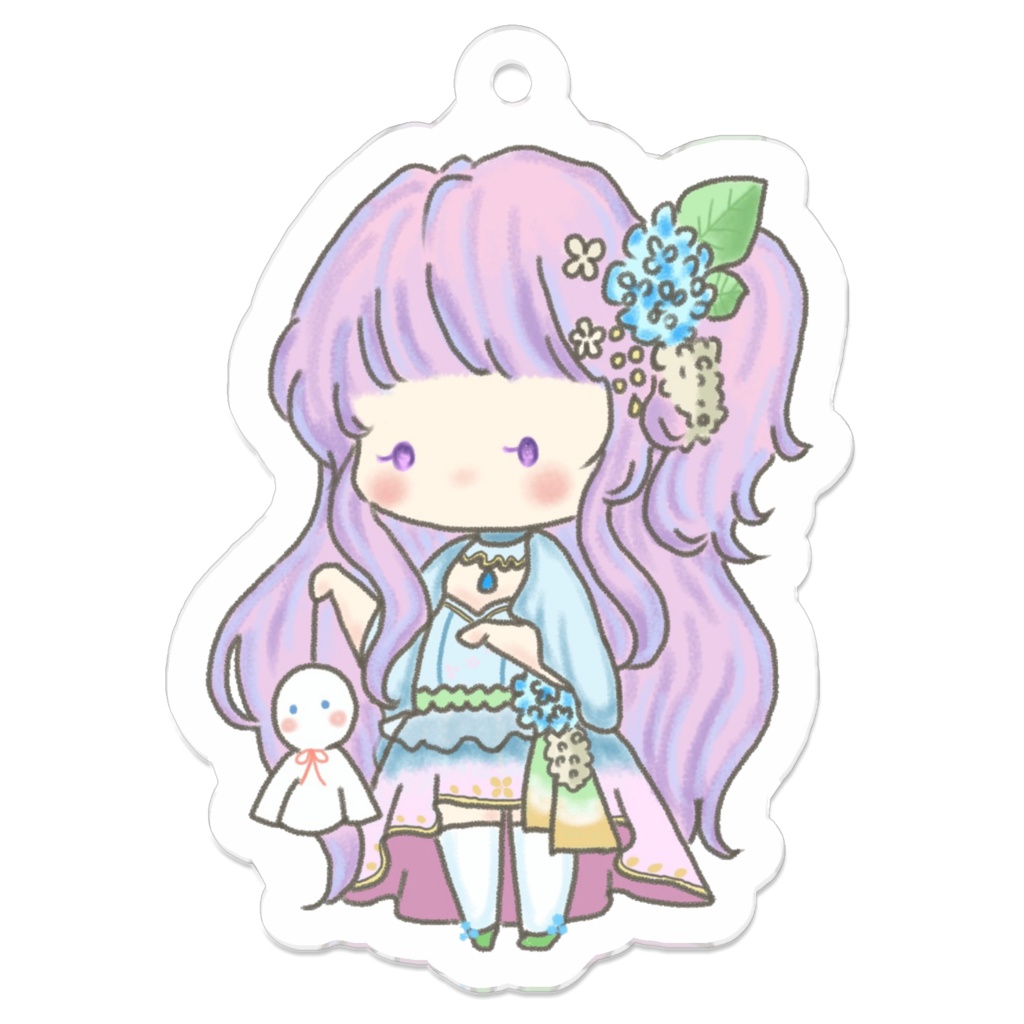 アンヌとてるてる坊主アクキー