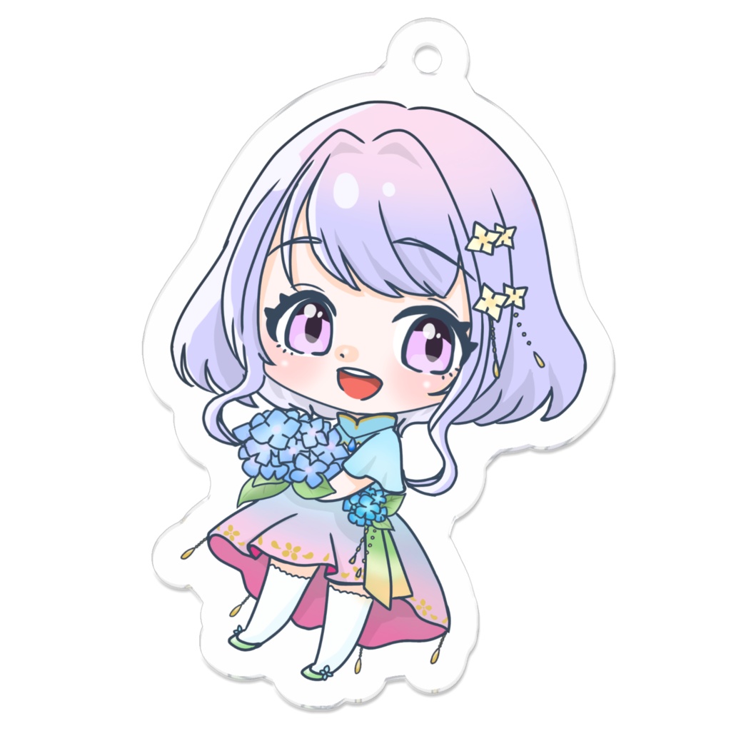 紫陽花アンヌ 紫陽花アクキー