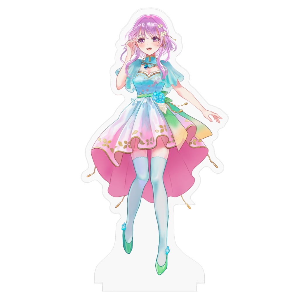 紫陽花アンヌ キービジュ2アクスタ