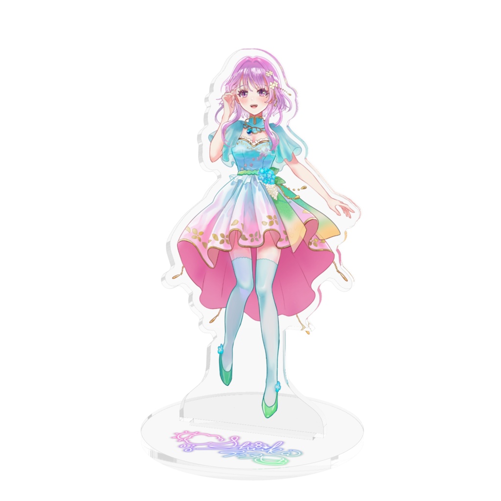紫陽花アンヌ キービジュ2アクスタ