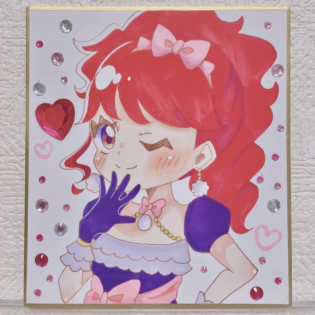 紅林珠璃　色紙