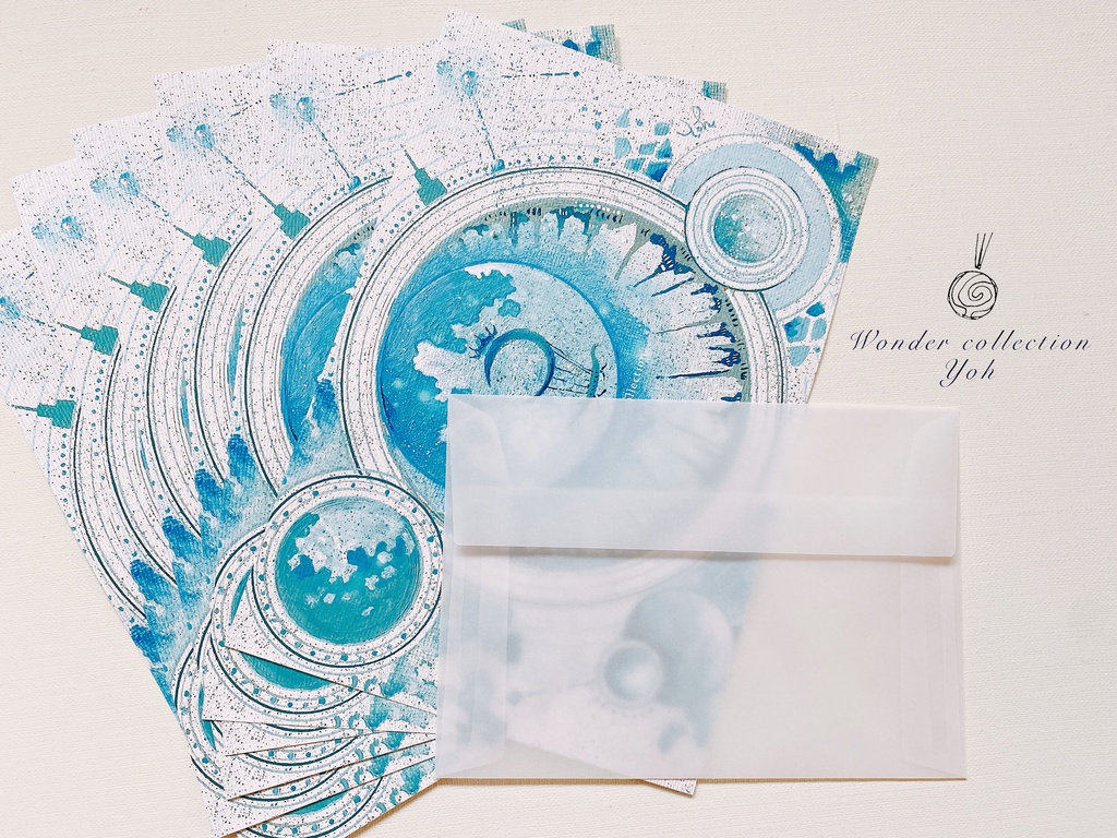 ♦︎レターセット♦︎雨の魔法