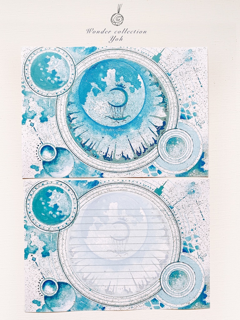 ♦︎レターセット♦︎雨の魔法