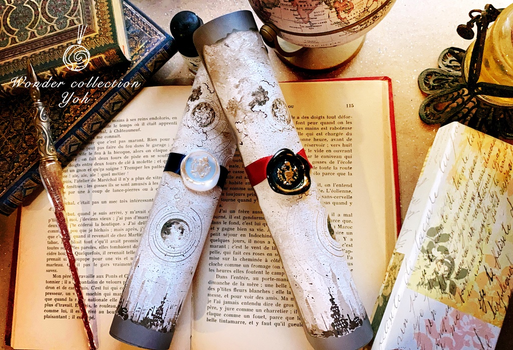 ♦︎A4レターセット♦︎紫雲の魔法・帯あり〈青〉or〈赤〉