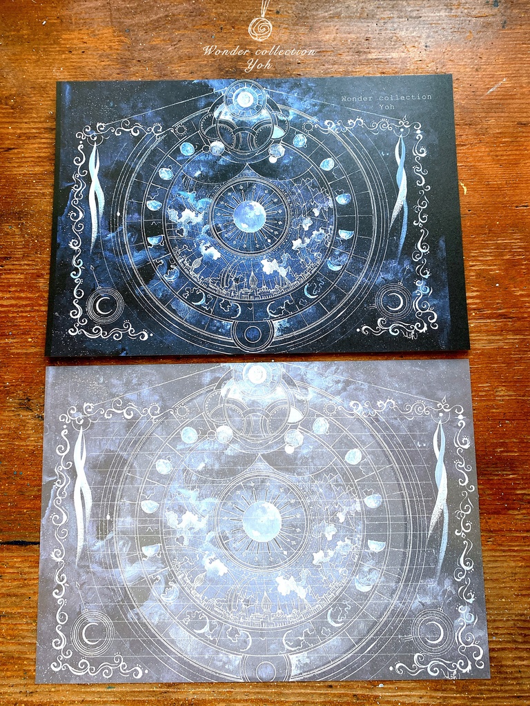 ♦︎レターセット♦︎月時計